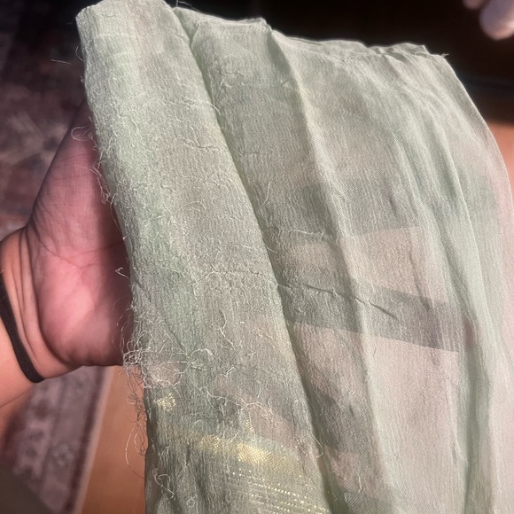 Mint & red pakistani indian gharara sharara dress - Picture 6 of 6